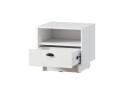 Изображение 2 - Тумба прикроватная Moreli Куба К-0005 с ящиком и полкой 50 см, белая