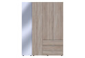 Изображение 3 - Шкаф Doros Гелар 4-дверная с зеркалом і 3 ящиками 155 см Дуб сонома