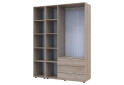 Изображение 5 - Шкаф Doros Гелар 4-дверная с зеркалом і 3 ящиками 155 см Дуб сонома