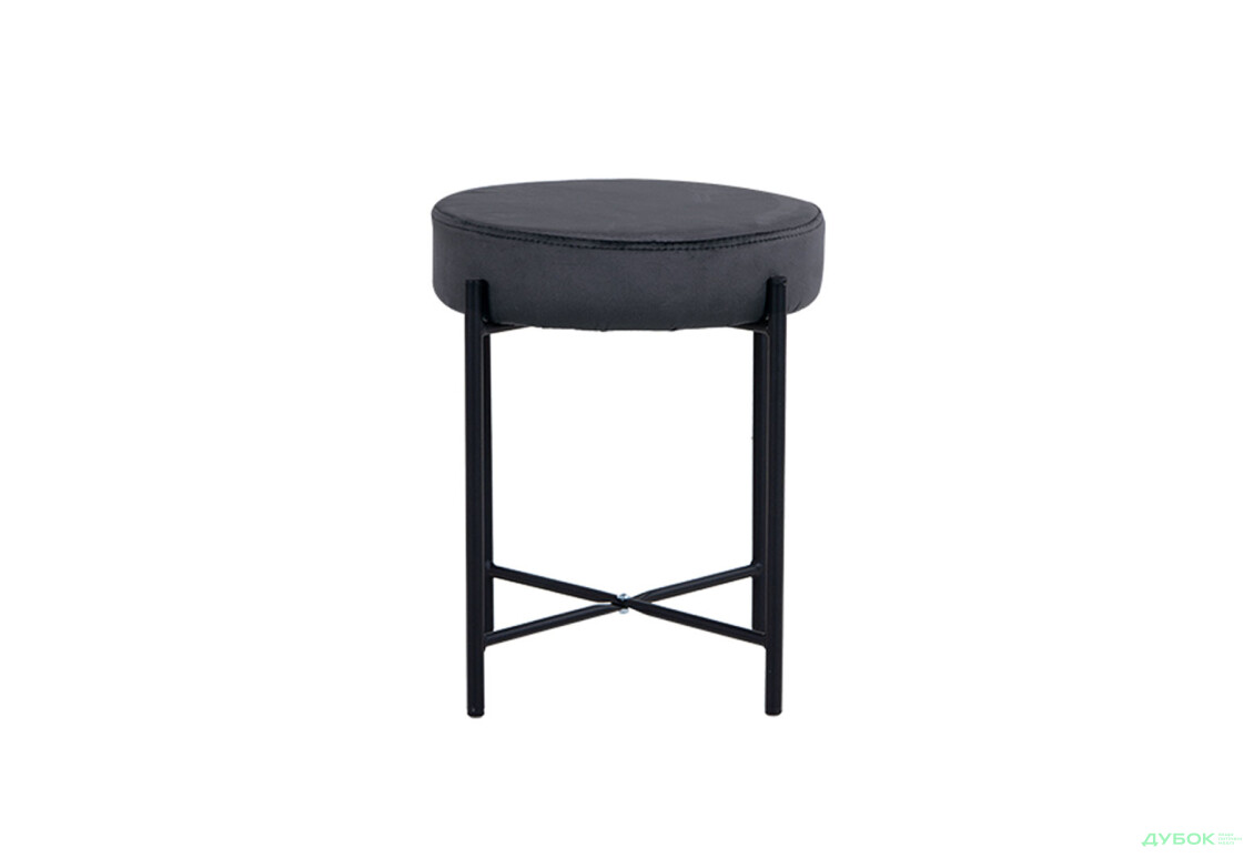 Зображення 2 - Стілець кухонний Новий Стиль Taco Black (Box-1) 36x36x46 см м'який