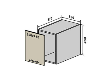 В69 Тумба 1Д 35 Аморе Класік Патина Люкс / Amore Classic Patina Luxe VIP-master