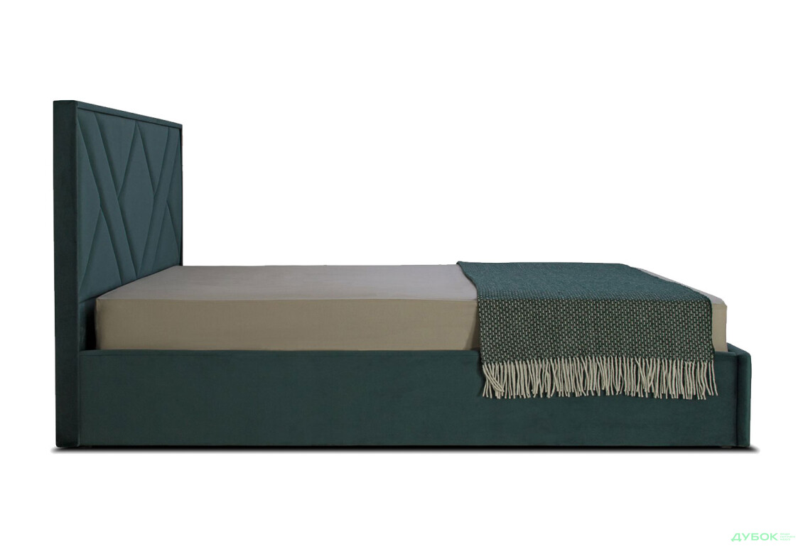Фото 4 - Ліжко Eurosof Олівія 160х200 см з нішею та металопідйомником