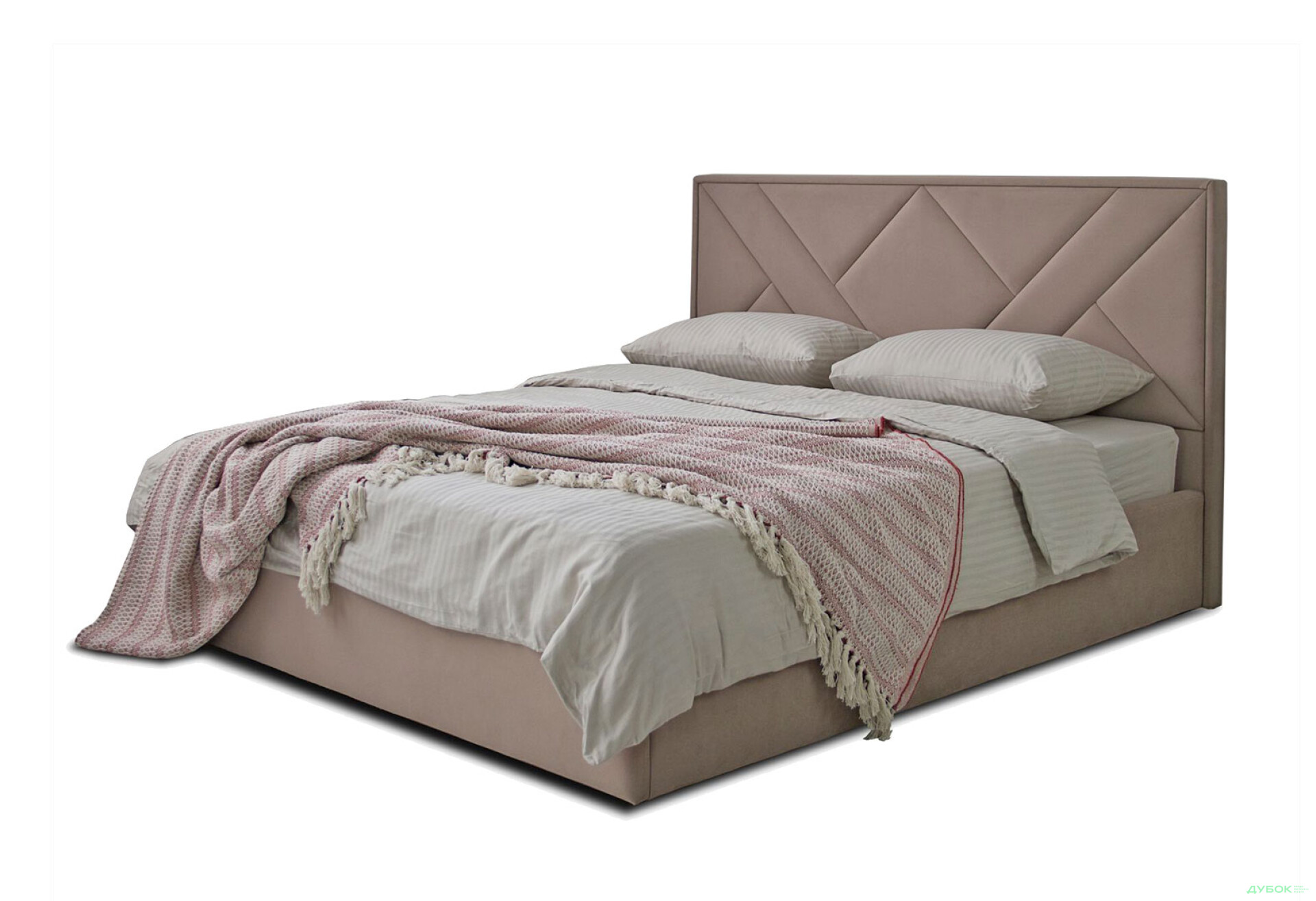 Фото 1 - Ліжко Eurosof Олівія 160х200 см з нішею та металопідйомником