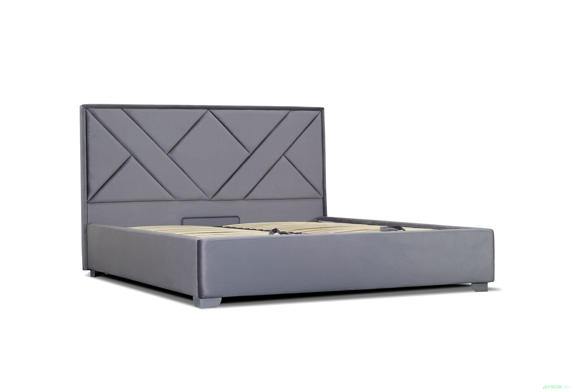 Кровать-подиум Eurosof Оливия 180х200 с нишей и металоподъёмником - Изображение 5 Изображение 5 - Кровать-подиум Eurosof Оливия 180х200 с нишей и металоподъёмником