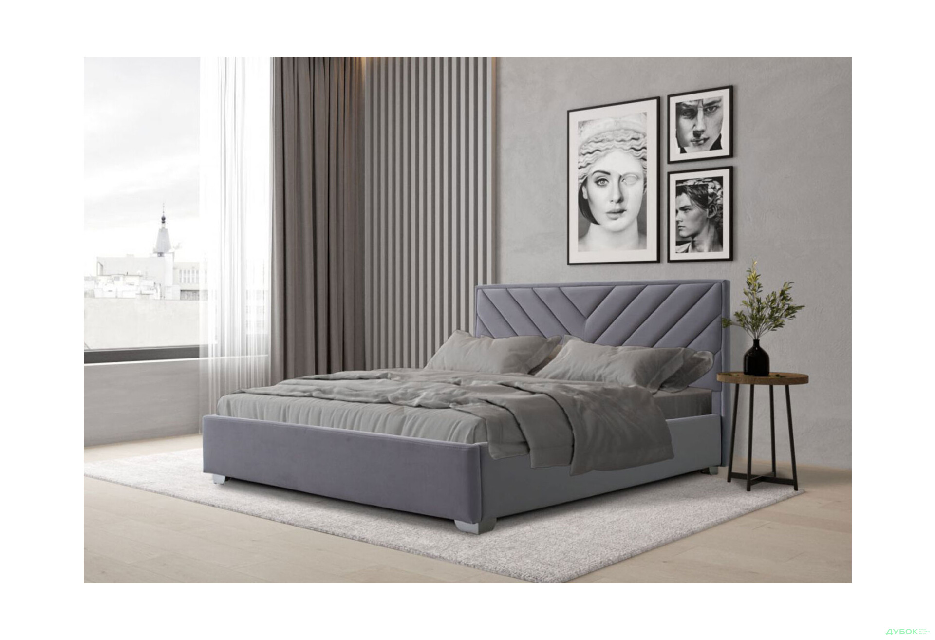 Изображение 2 - Кровать-подиум Eurosof Тиффани 160х200 с нишей и металоподъёмником