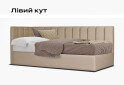 Фото 6 - Ліжко Eurosof Софі 120х200 см з нішею та металопідйомником + бортик