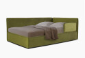 Фото 1 - Ліжко Eurosof Лілу 120х200 см з нішею та металопідйомником + бортик і матрац ППУ