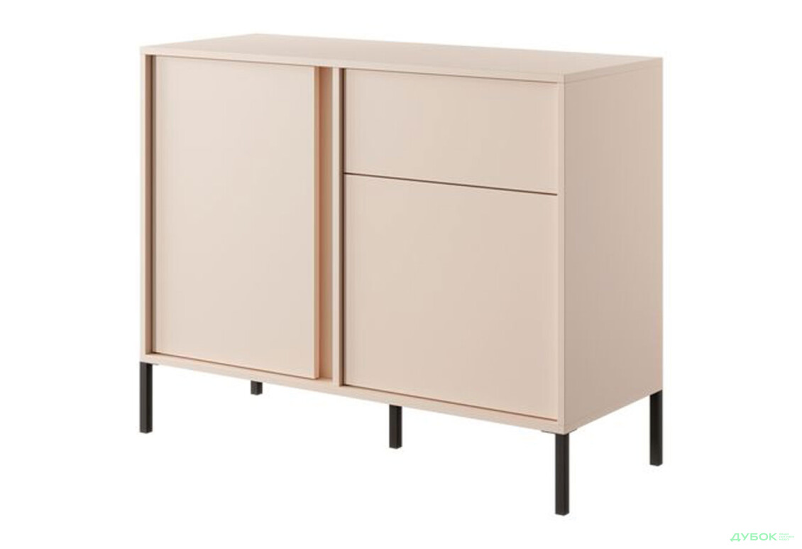 Комод Perfect Home Даст / Dast 2-дверний з шухлядою 104 см, бежевий - Зображення 1 Зображення 1 - Комод Perfect Home Даст / Dast 2-дверний з шухлядою 104 см, бежевий