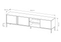 Зображення 6 - Тумба під ТВ Perfect Home Даст / Dast з 3 дверками 203 см, бежевий