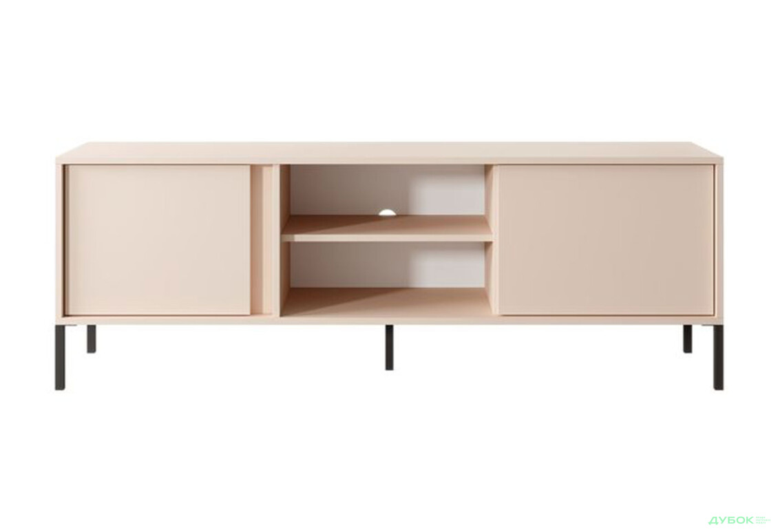 Тумба під ТВ Perfect Home Даст / Dast з 2 дверками 153 см, бежевий - Зображення 2 Зображення 2 - Тумба під ТВ Perfect Home Даст / Dast з 2 дверками 153 см, бежевий