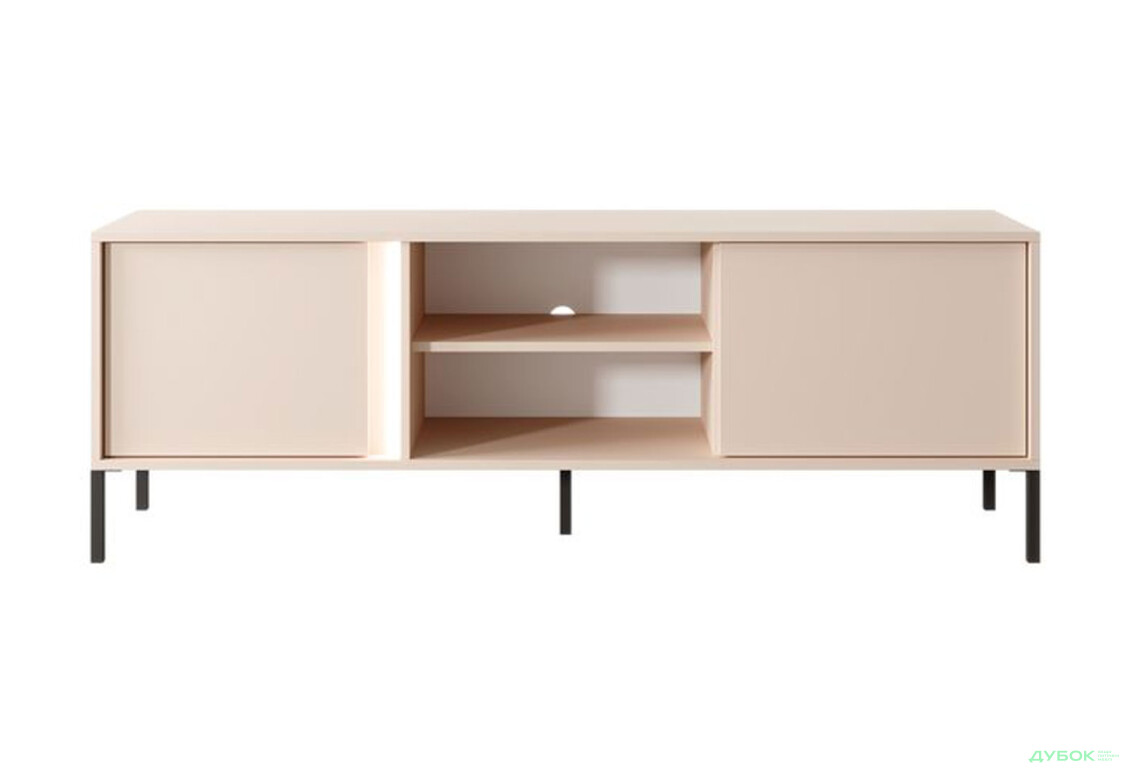 Тумба під ТВ Perfect Home Даст / Dast з 2 дверками 153 см, бежевий - Зображення 3 Зображення 3 - Тумба під ТВ Perfect Home Даст / Dast з 2 дверками 153 см, бежевий