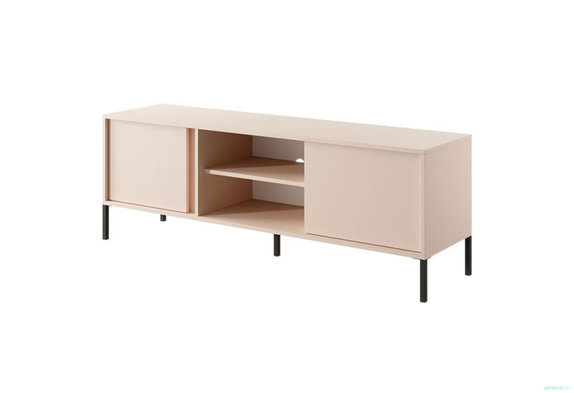 Тумба під ТВ Perfect Home Даст / Dast з 2 дверками 153 см, бежевий - Зображення 1 Зображення 1 - Тумба під ТВ Perfect Home Даст / Dast з 2 дверками 153 см, бежевий