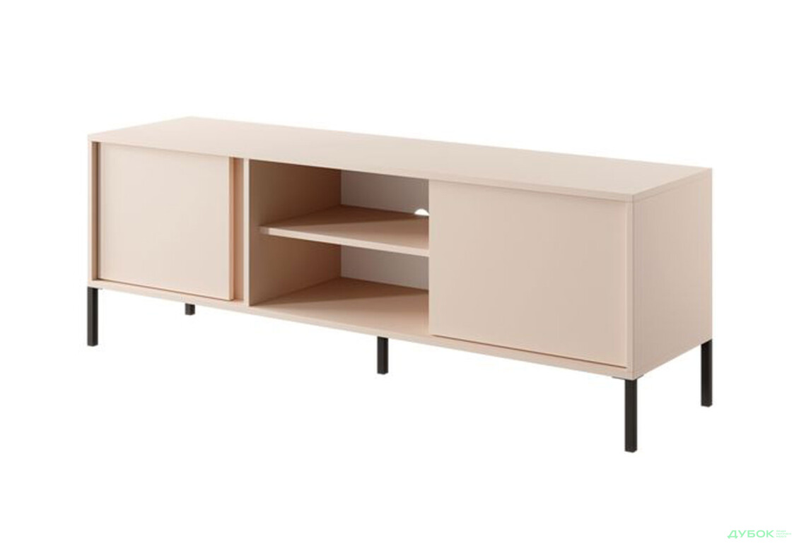 Тумба під ТВ Perfect Home Даст / Dast з 2 дверками 153 см, бежевий - Зображення 1 Зображення 1 - Тумба під ТВ Perfect Home Даст / Dast з 2 дверками 153 см, бежевий