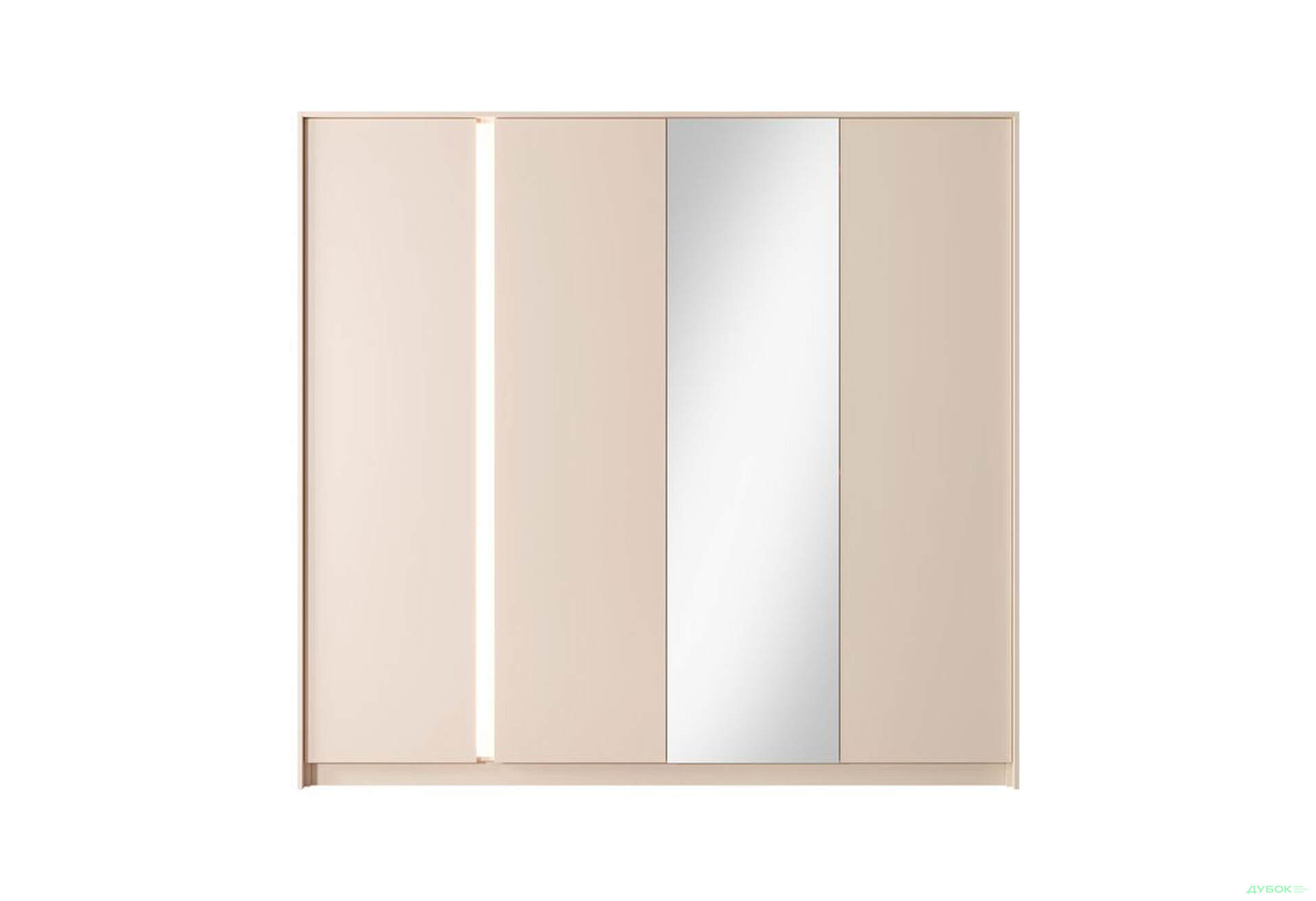 Зображення 4 - Шафа Perfect Home Даст / Dast 4-дверна 220 см, бежевий
