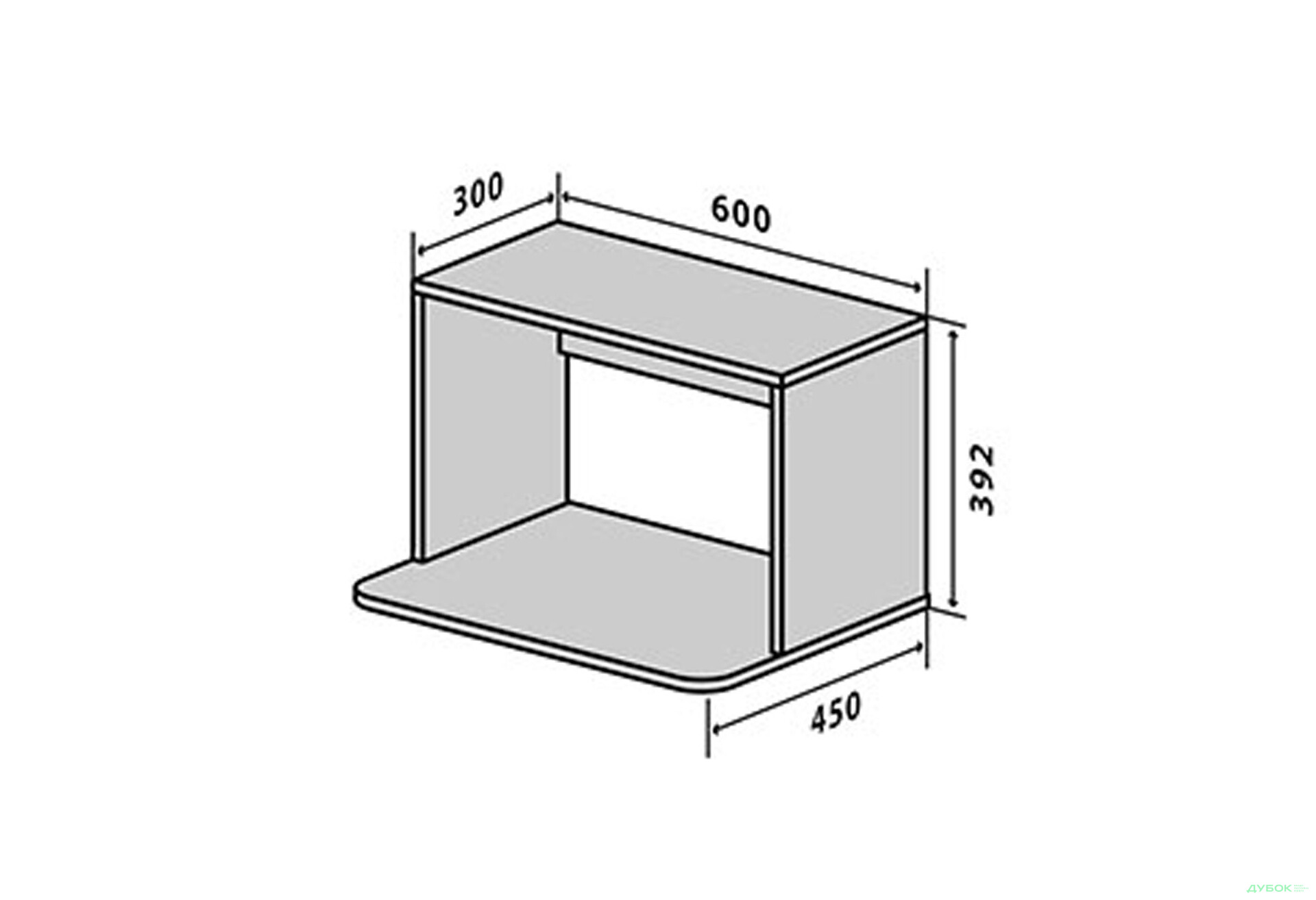 В74 Полка 60 Парма Декор Люкс Вип-Мастер - Изображение 1 Изображение 1 - В74 Полка 60 Парма Декор Люкс Вип-Мастер