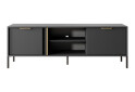 Тумба під ТВ Perfect Home Ларс / Lars з 2 дверками 153 см, антрацит - Зображення 2 Зображення 2 - Тумба під ТВ Perfect Home Ларс / Lars з 2 дверками 153 см, антрацит