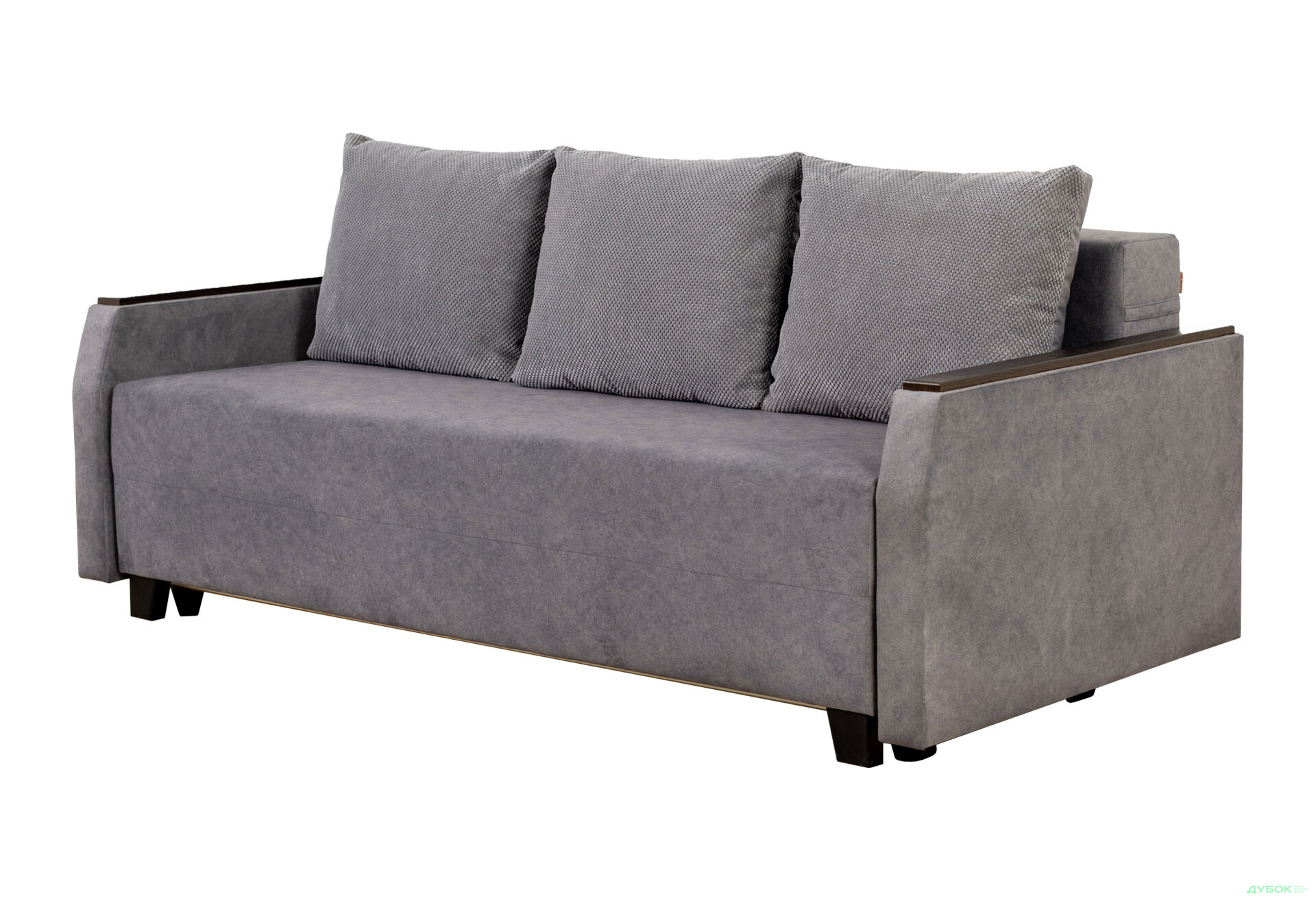 Диван Элегант Бенефит 43 208x93 см серый - Изображение 1 Изображение 1 - Диван Элегант Бенефит 43 208x93 см серый