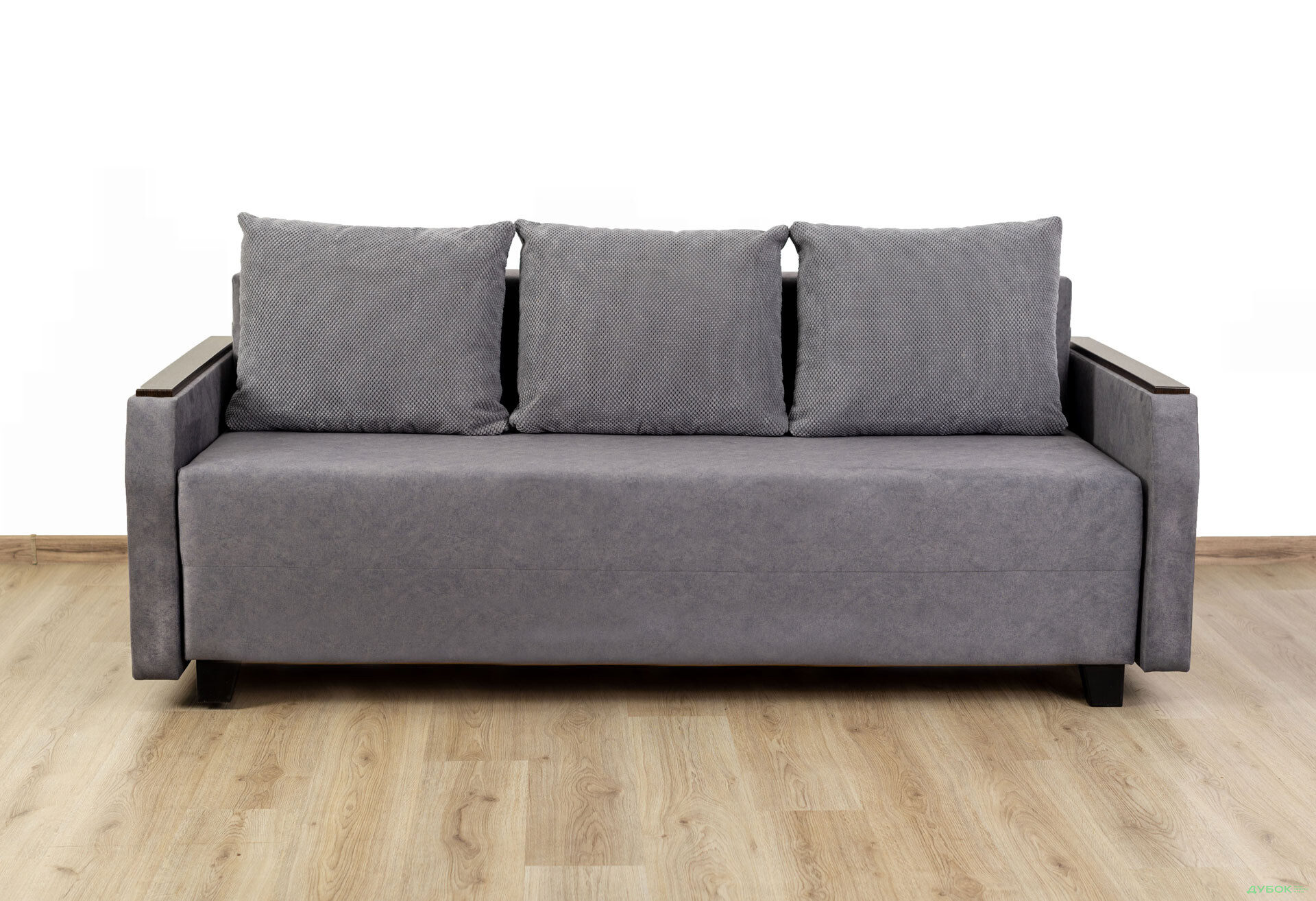 Диван Элегант Бенефит 43 208x93 см серый - Изображение 3 Изображение 3 - Диван Элегант Бенефит 43 208x93 см серый