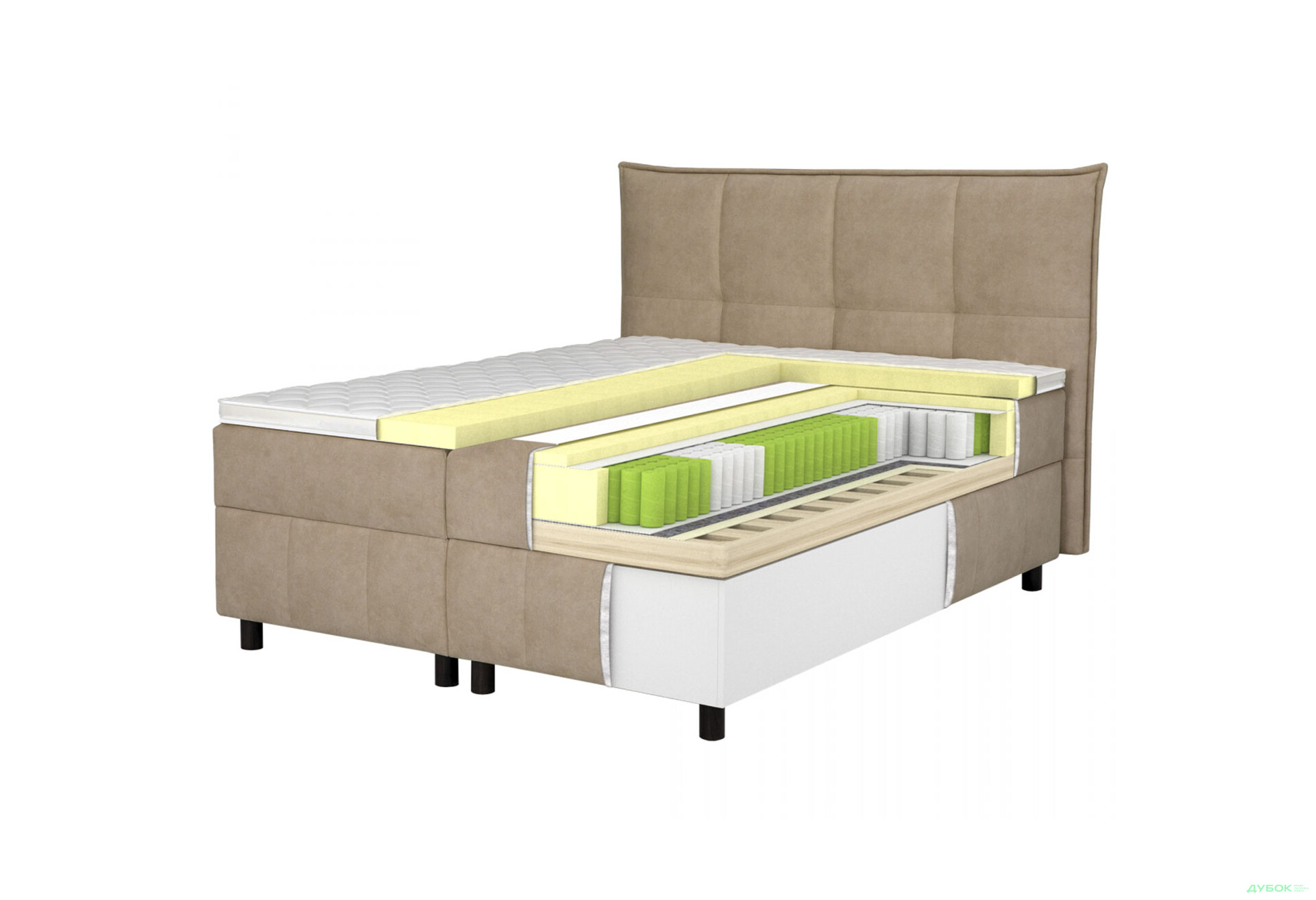 Кровать ЕММ Erica / Эрика 180x200 см подъёмная - Изображение 5 Изображение 5 - Кровать ЕММ Erica / Эрика 180x200 см подъёмная