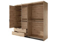 Шафа Perfect Home Таллі / Tally 4-дверна з 2 шухлядами 220 см, дуб артизан / антрацит - Зображення 6 Зображення 6 - Шафа Perfect Home Таллі / Tally 4-дверна з 2 шухлядами 220 см, дуб артизан / антрацит