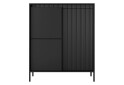 Изображение 2 - Комод Perfect Home Сенсо / Senso 3-дверный 104 см, черный