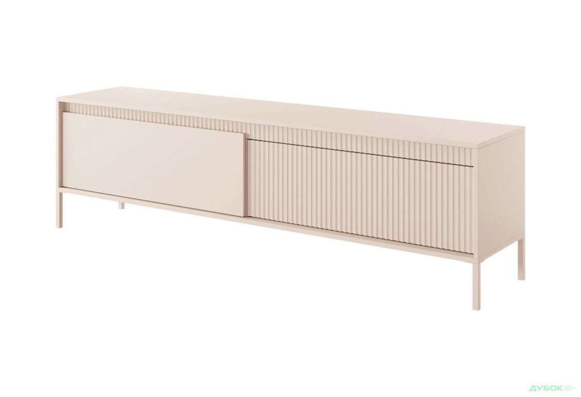 Тумба под ТВ Perfect Home Сенсо / Senso с 2 дверками 187 см, бежевый - Изображение 4 Изображение 4 - Тумба под ТВ Perfect Home Сенсо / Senso с 2 дверками 187 см, бежевый