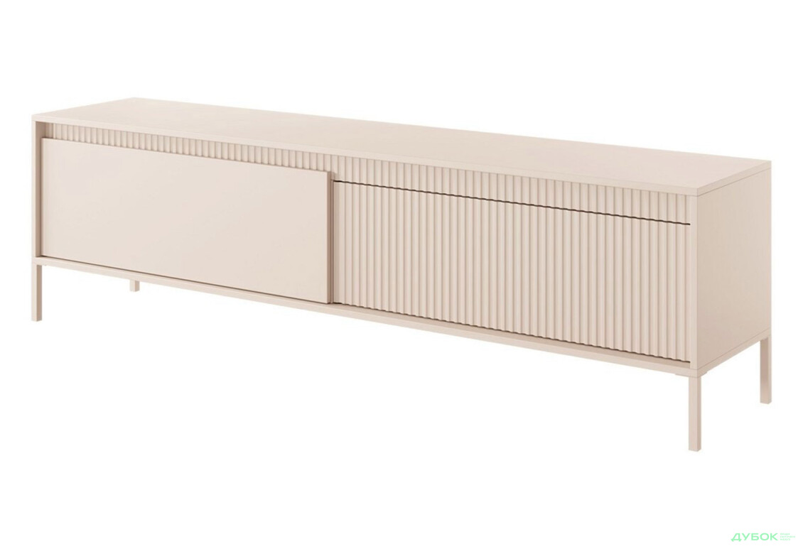 Тумба под ТВ Perfect Home Сенсо / Senso с 2 дверками 187 см, бежевый - Изображение 1 Изображение 1 - Тумба под ТВ Perfect Home Сенсо / Senso с 2 дверками 187 см, бежевый