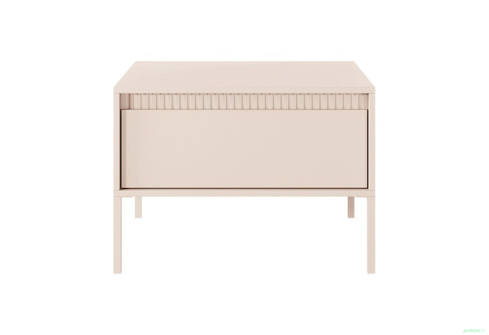 Зображення 2 - Стіл журнальний Perfect Home Сенсо / Senso 68х68 см, бежевий