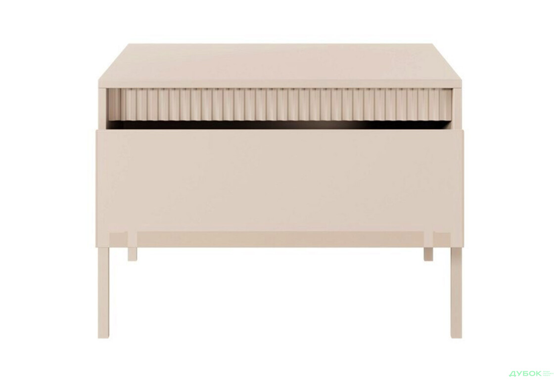 Зображення 3 - Стіл журнальний Perfect Home Сенсо / Senso 68х68 см, бежевий