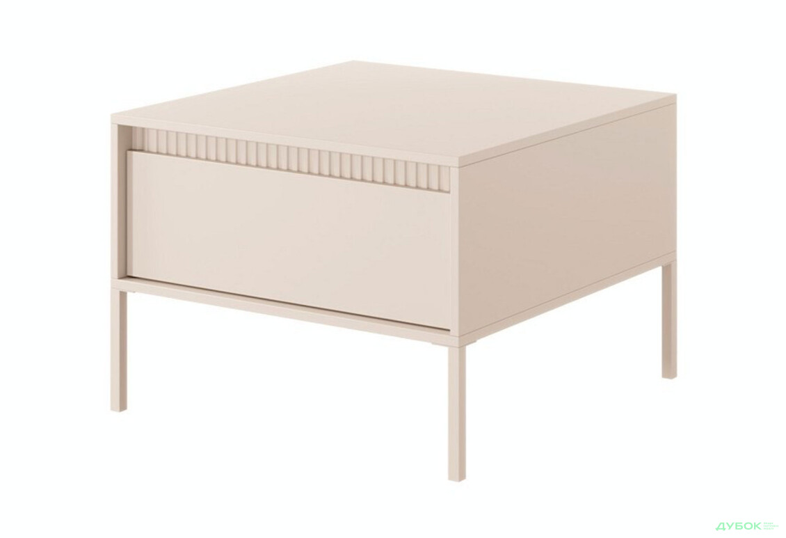 Зображення 4 - Стіл журнальний Perfect Home Сенсо / Senso 68х68 см, бежевий