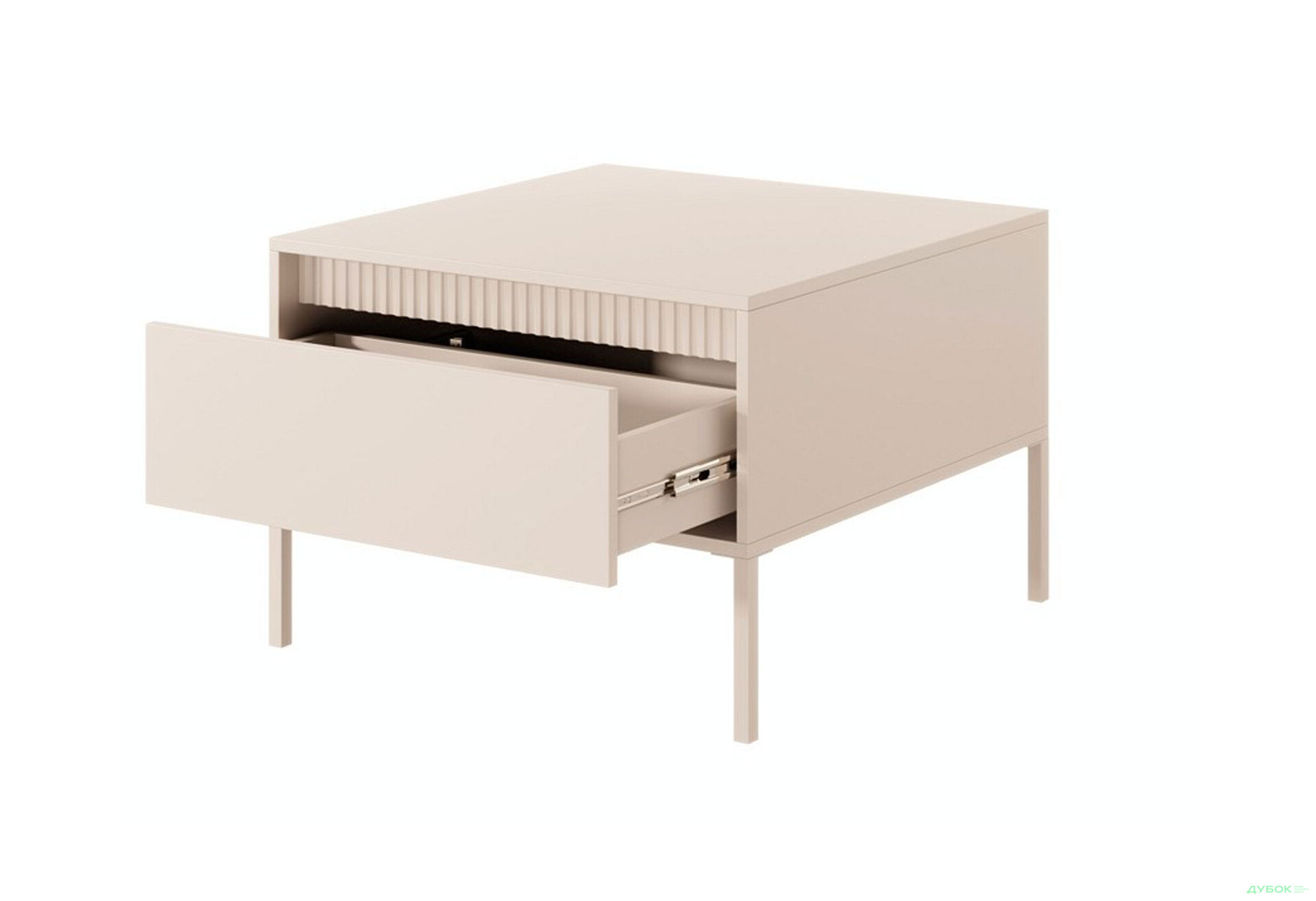 Зображення 5 - Стіл журнальний Perfect Home Сенсо / Senso 68х68 см, бежевий