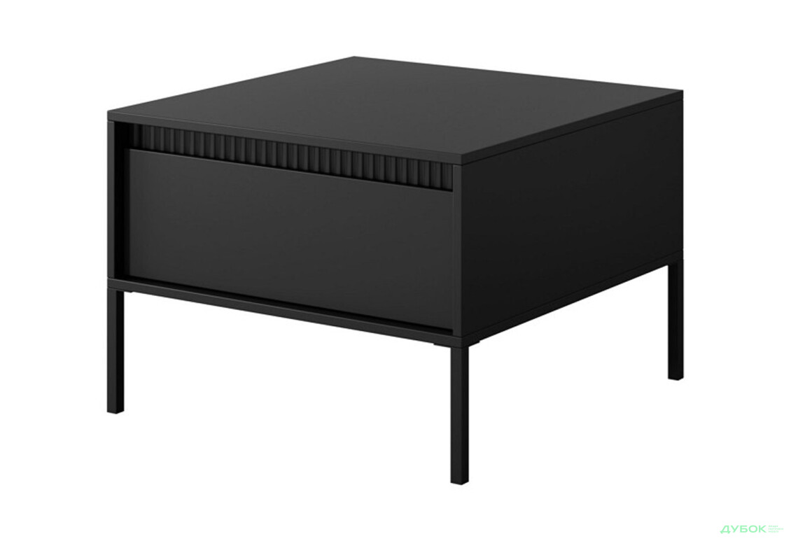 Стол журнальный Perfect Home Сенсо / Senso 68х68 см, черный