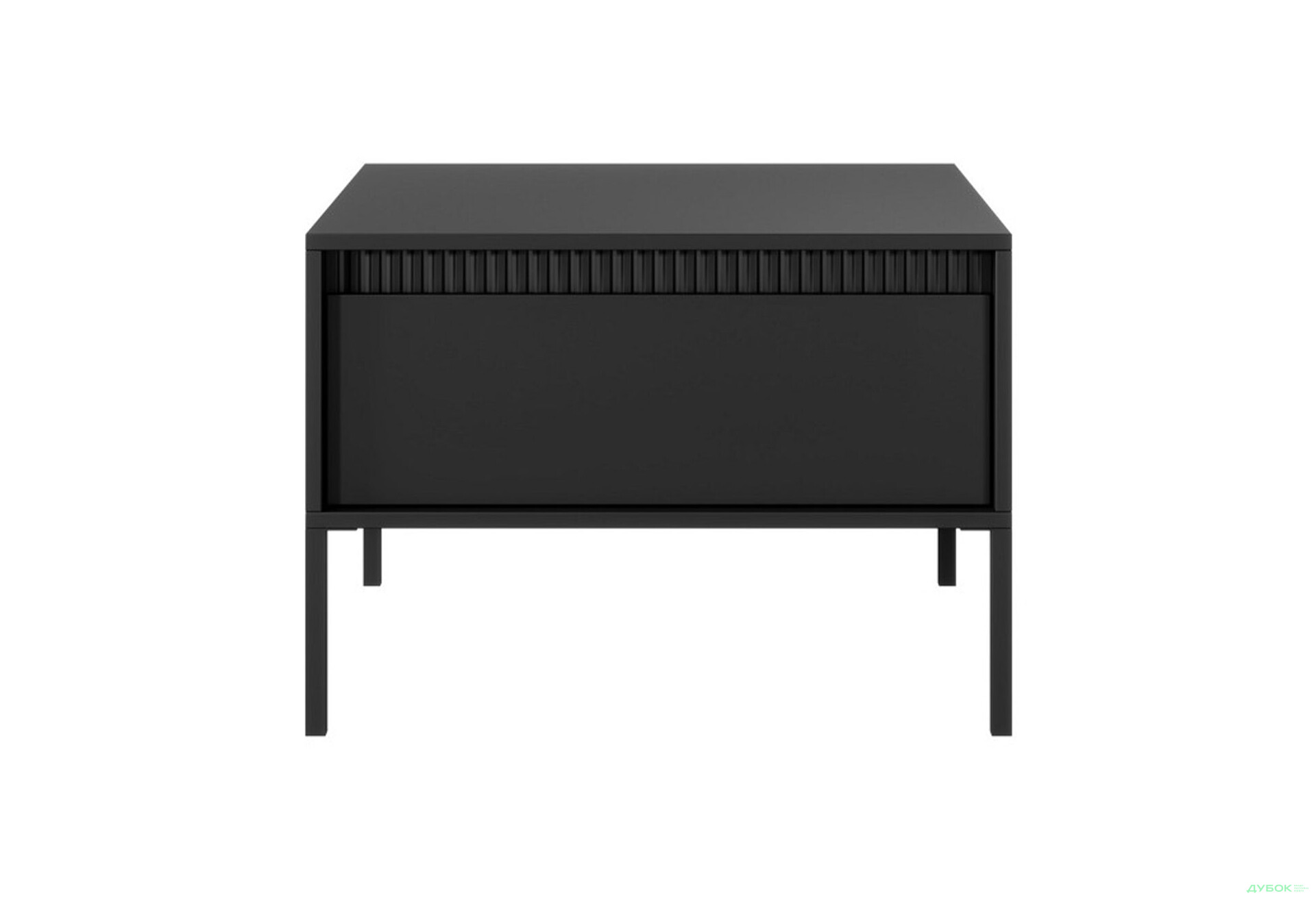 Зображення 2 - Стіл журнальний Perfect Home Сенсо / Senso 68х68 см, чорний