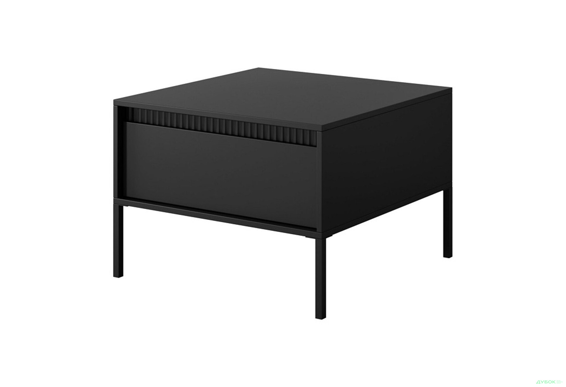 Зображення 4 - Стіл журнальний Perfect Home Сенсо / Senso 68х68 см, чорний