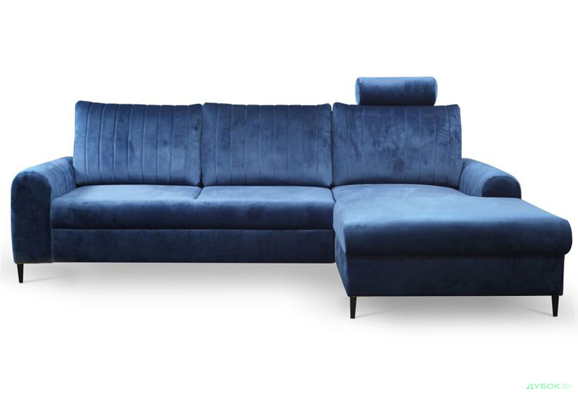 Мягкий уголок Perfect Home Монако / Monaco 252х168 см угол Г синий (Velluto 25) - Изображение 1 Изображение 1 - Мягкий уголок Perfect Home Монако / Monaco 252х168 см угол Г синий (Velluto 25)