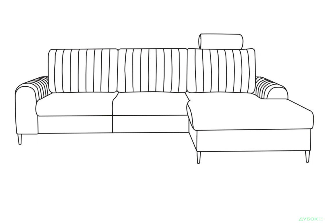 Мягкий уголок Perfect Home Монако / Monaco 252х168 см угол Г синий (Velluto 25) - Изображение 10 Изображение 10 - Мягкий уголок Perfect Home Монако / Monaco 252х168 см угол Г синий (Velluto 25)