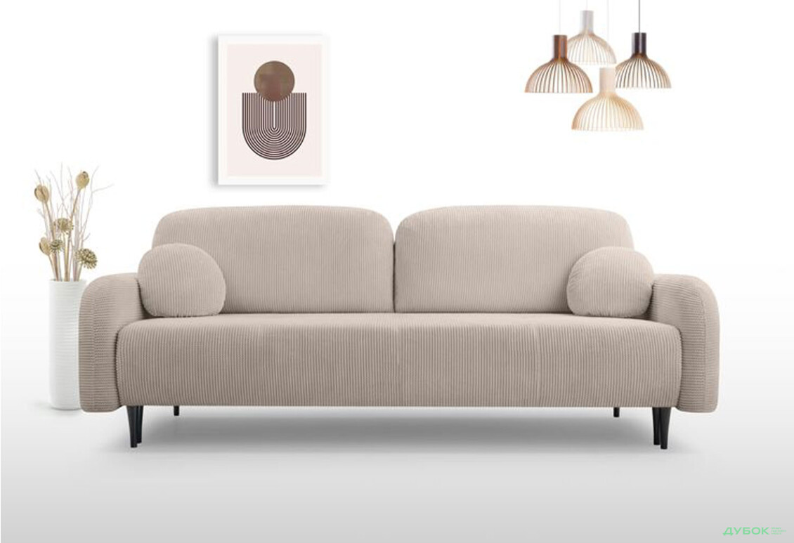 Диван Perfect Home Cloud 230х102 см, Бежевый (Elma 05) - Изображение 2 Изображение 2 - Диван Perfect Home Cloud 230х102 см, Бежевый (Elma 05)