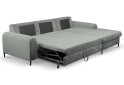 Зображення 4 - М'який куточок Perfect Home Монако / Monaco 252х168 см кут Г Сірий (Velluto 16)