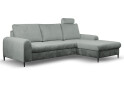 Зображення 3 - М'який куточок Perfect Home Монако / Monaco 252х168 см кут Г Сірий (Velluto 16)