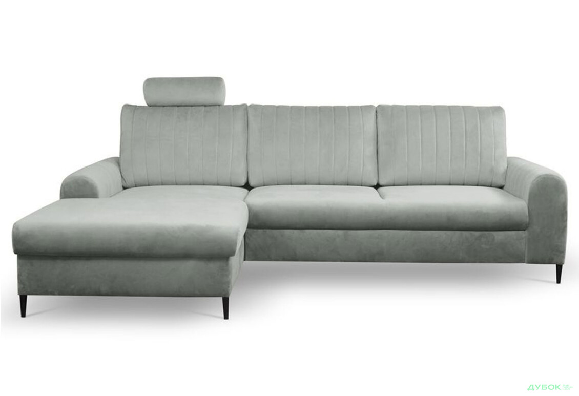 М'який куточок Perfect Home Монако / Monaco 252х168 см кут 7 Сірий (Velluto 16) - Зображення 1 Зображення 1 - М'який куточок Perfect Home Монако / Monaco 252х168 см кут 7 Сірий (Velluto 16)