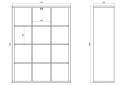 Изображение 4 - Стеллаж на 12 ячейки Kredens furniture Vira / Вира-0003 111 см белый