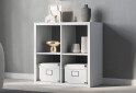 Изображение 2 - Стеллаж на 4 ячейки Kredens furniture Vira / Вира-0004 76 см белый