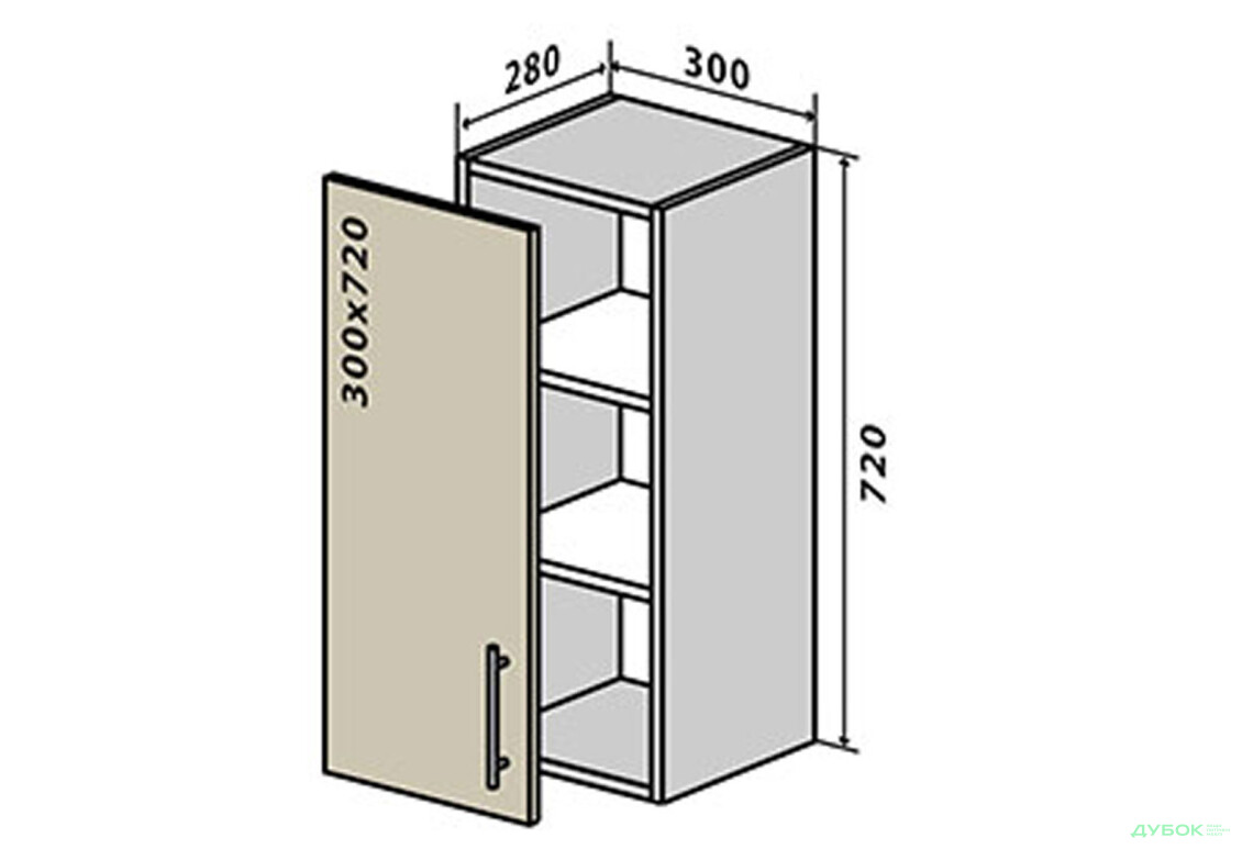 В2 Тумба 1Д 30 ГаМа / GaMa VIP-master - Зображення 1 Зображення 1 - В2 Тумба 1Д 30 ГаМа / GaMa VIP-master
