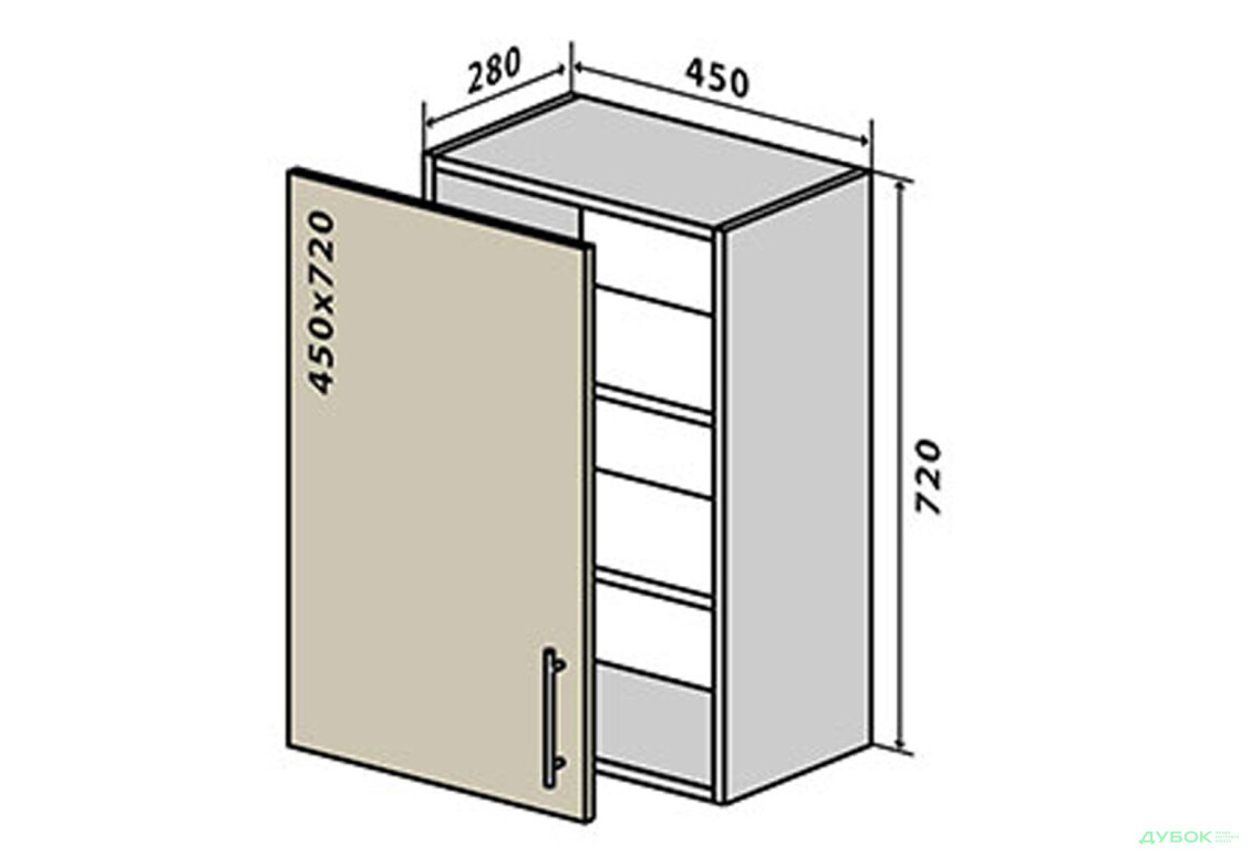 В4 Тумба 1Д 45 ГаМа / GaMa VIP-master - Зображення 1 Зображення 1 - В4 Тумба 1Д 45 ГаМа / GaMa VIP-master