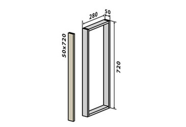 В30 заглушка (верх/низ) 72