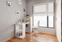 Фото 5 - Офисный стол Doros Т5 120 см, белый