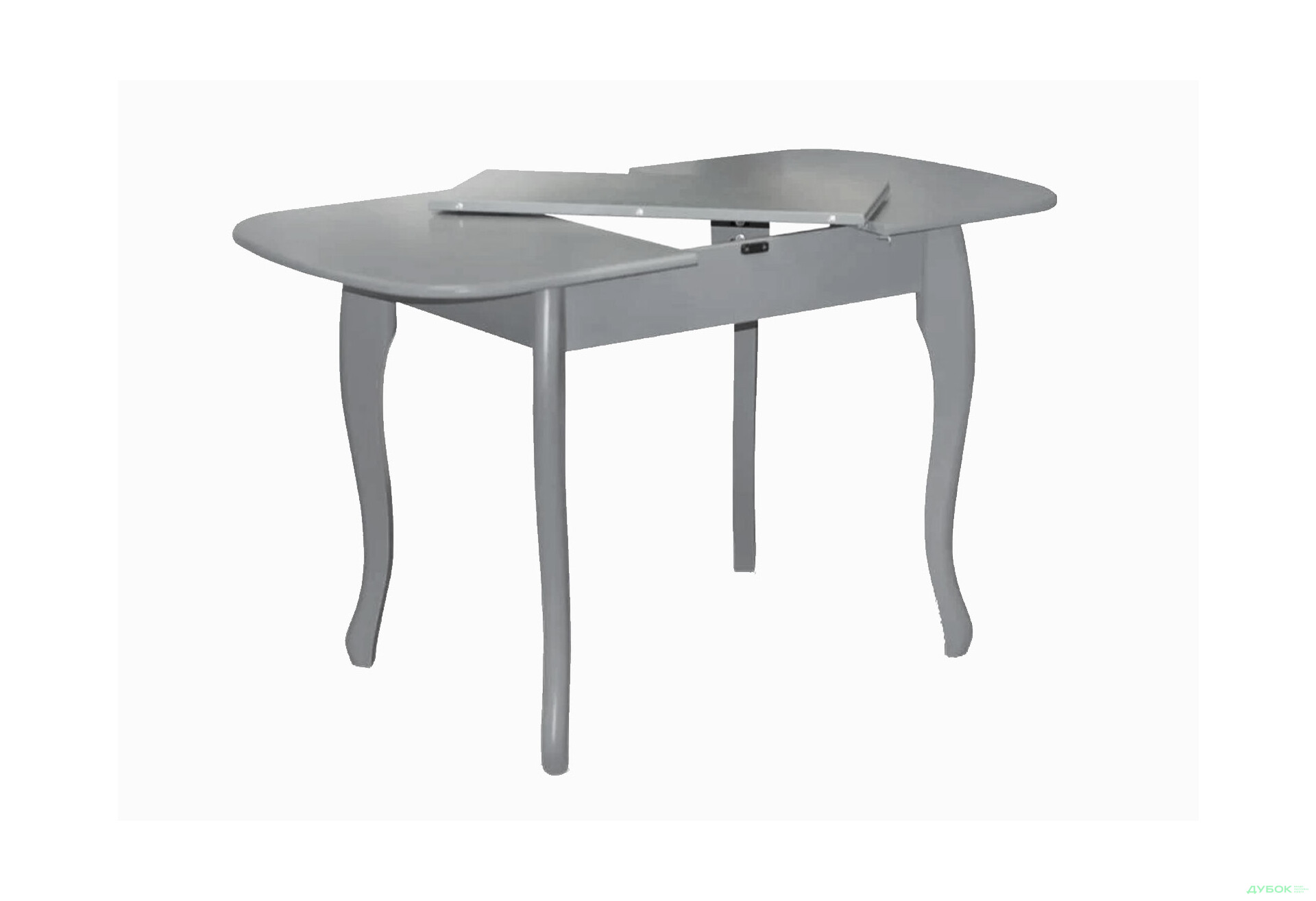 Стіл обідній Модуль Люкс Кантрі 93x67 см розкладний, сірий - Зображення 4 Зображення 4 - Стіл обідній Модуль Люкс Кантрі 93x67 см розкладний, сірий