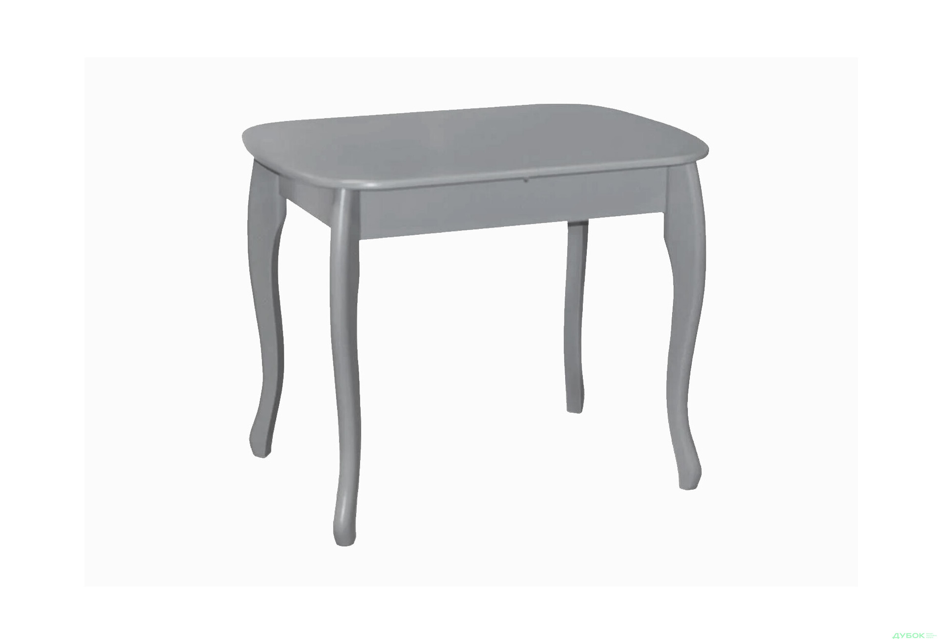 Стіл обідній Модуль Люкс Кантрі 93x67 см розкладний, сірий - Зображення 1 Зображення 1 - Стіл обідній Модуль Люкс Кантрі 93x67 см розкладний, сірий