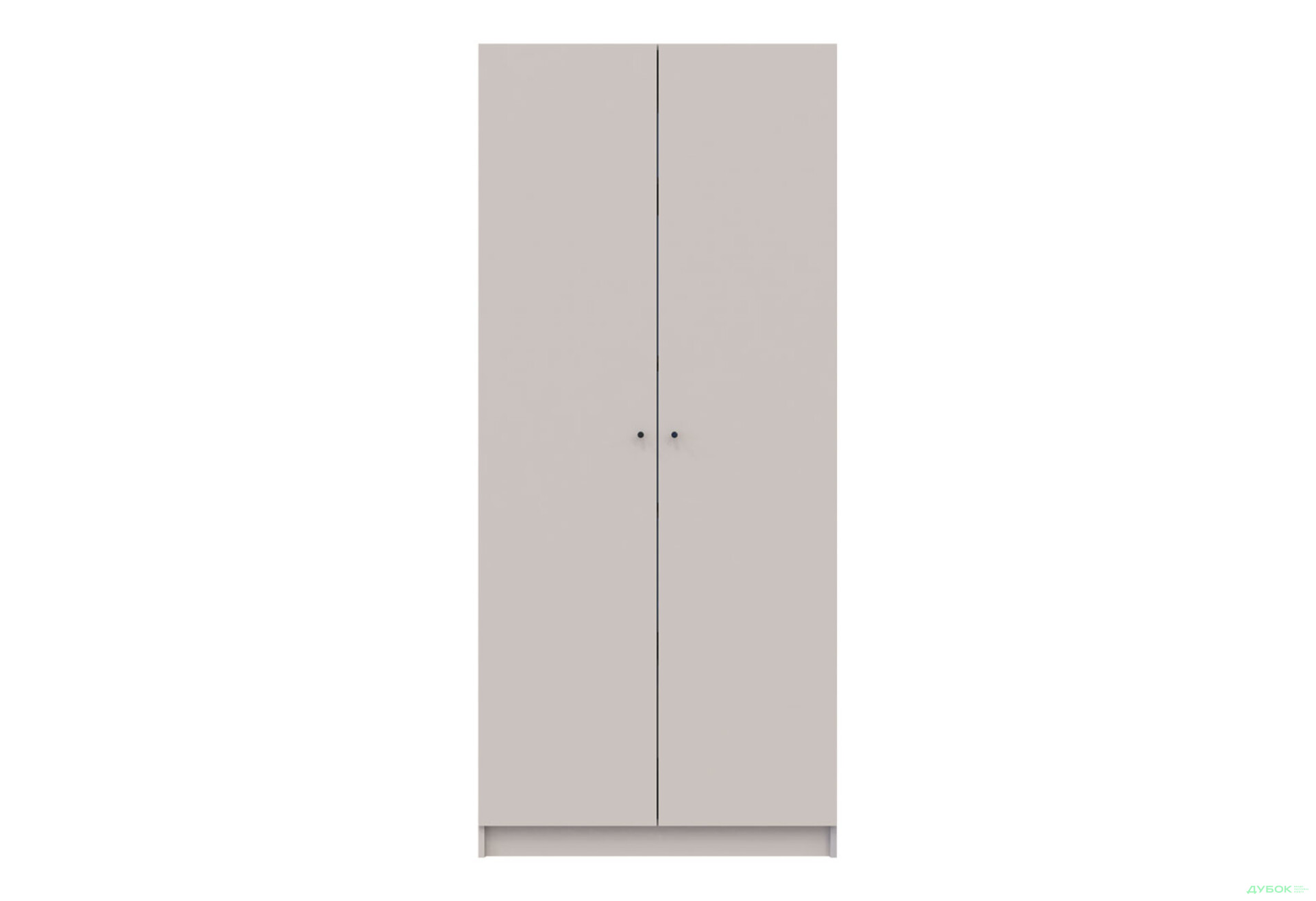 Фото 2 - Шкаф для одежды Doros Promo / Промо 2 ДСП 2-дверный 90 см, кашемир