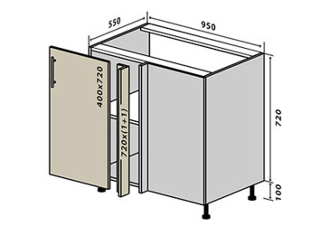 Н16 Заглушка 1Д 95 ГаМа / GaMa Люкс VIP-master